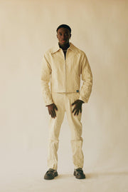Logo Embossed Work Pants
