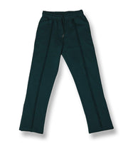 Triple Forest Green split hem pants