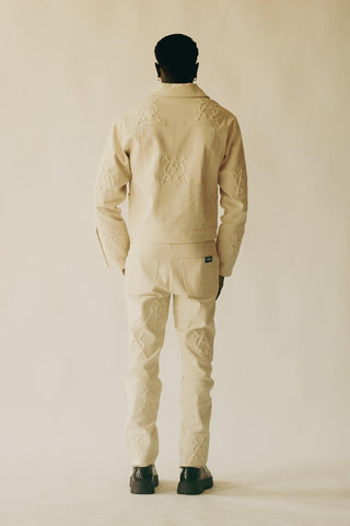 Embossed Work Jacket