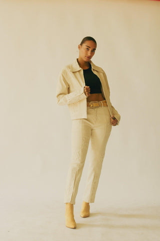Embossed Work Jacket