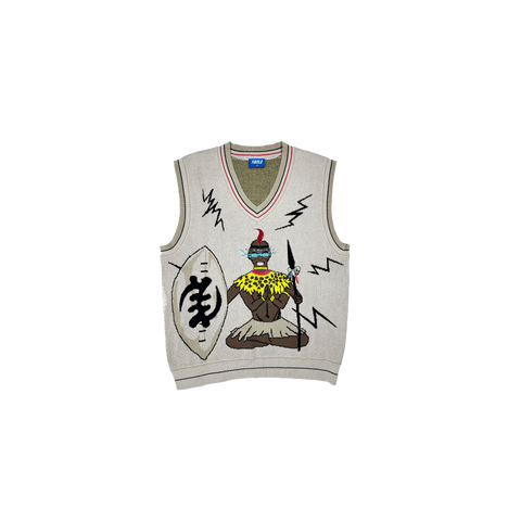 Shaka Zulu knit vest - Faveloworldwide