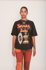 Shaka Zulu graphic T-Shirt - Faveloworldwide