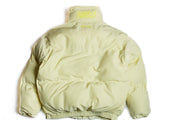 Crayola yellow lemon puff jacket