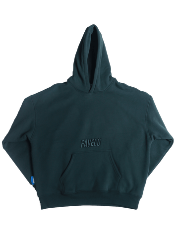 Triple Forest Green Hoodie - Faveloworldwide