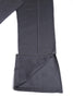 Triple grey split hem pants