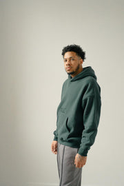 Triple Forest Green Hoodie - Faveloworldwide