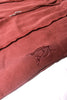 Triple cinnamon brown split hem pants